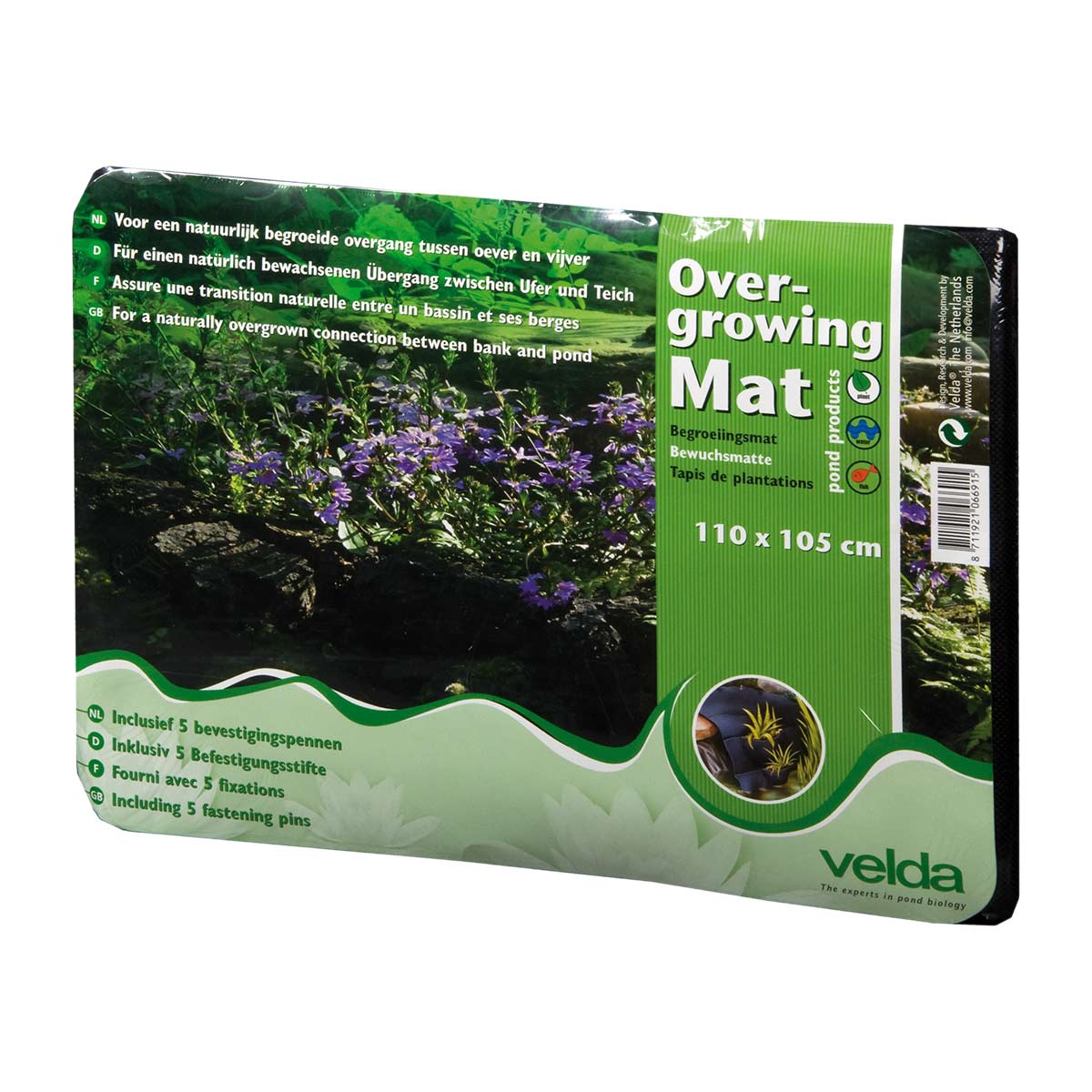 Velda Overgrowing Mat (Bewuchsmatte) 110 x 105 cm von Velda