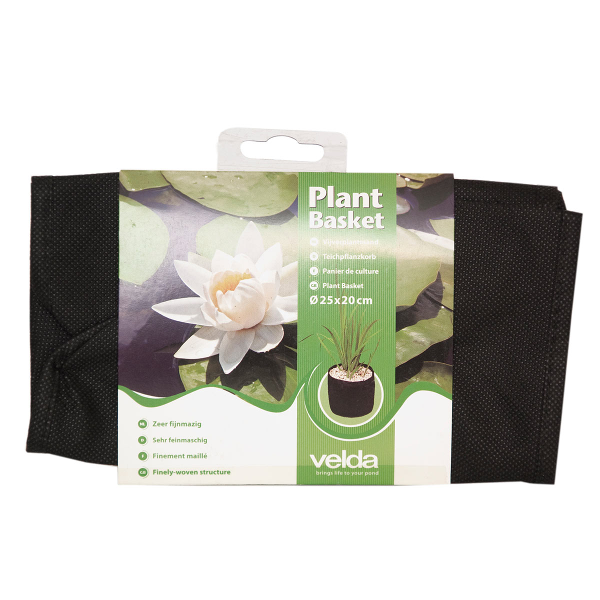 Velda Plant Basket (Pflanzkorb) 25x25x20 cm von Velda