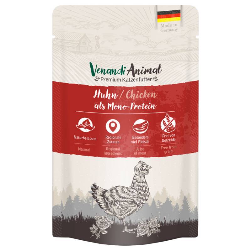 Sparpaket Venandi Animal Monoprotein 24 x 125 g - Huhn von Venandi Animal