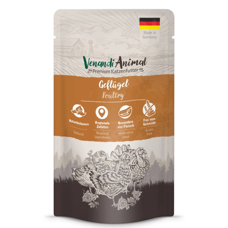 Venandi Animal 12 x 125 g - Geflügel von Venandi Animal