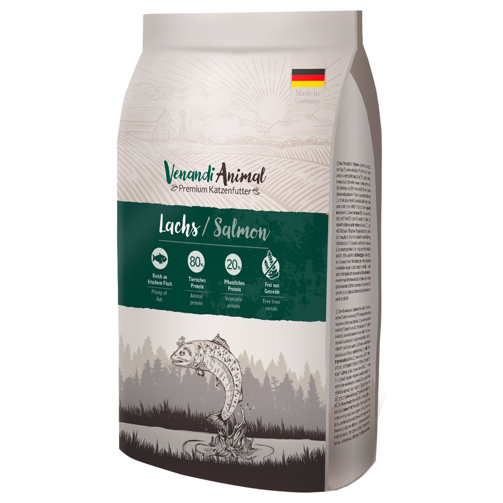 Venandi Animal Lachs - Sparpaket: 3 x 1,5 kg Venandi Animal Lachs - Sparpaket: 3 x 1,5 kg von Venandi Animal