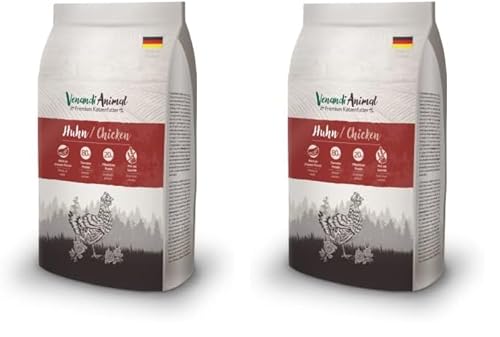 Venandi Animal – Premium Katzenfutter – Huhn, mit viel frischem Geflügel, Trockenfutter, getreidefrei 2er Pack (1 x 1,5kg) von VenandiAnimal