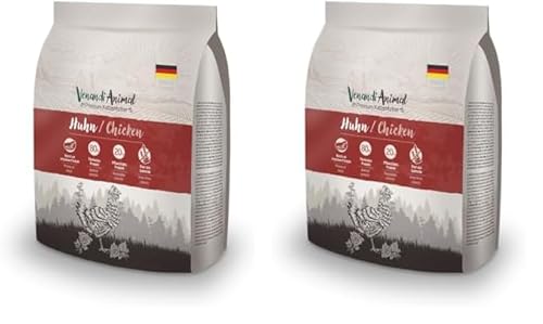 Venandi Animal – Premium Katzenfutter – Huhn, mit viel frischem Geflügel, Trockenfutter, getreidefrei 2er Pack (1 x 300g) von VenandiAnimal