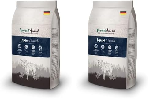 Venandi Animal – Premium Katzenfutter – Lamm, mit viel frischem Fleisch, Trockenfutter, getreidefrei 2er Pack (1 x 1,5kg) von VenandiAnimal