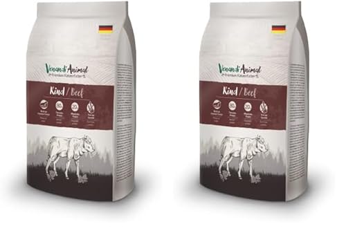 Venandi Animal – Premium Katzenfutter – Rind, mit viel frischem Fleisch, Trockenfutter, getreidefrei 2er Pack (1 x 1,5kg) von VenandiAnimal