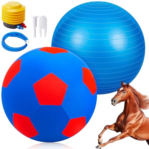 VercanMonth Riesiger Herding Ball mit Kugelabdeckung, 101,6 cm, Anti-Burst, Bitte beobachten Sie den Videorekorder zum Aufpumpen, Pferdespielzeug für Pferde, Stall, Unterhaltung, Spielen, Pumpe im VercanMonth Riesiger Herding Ball mit Kugelabdeckung, 101,6 cm, Anti-Burst, Bitte beobachten Sie den Videorekorder zum Aufpumpen, Pferdespielzeug für Pferde, Stall, Unterhaltung, Spielen, Pumpe im von VercanMonth