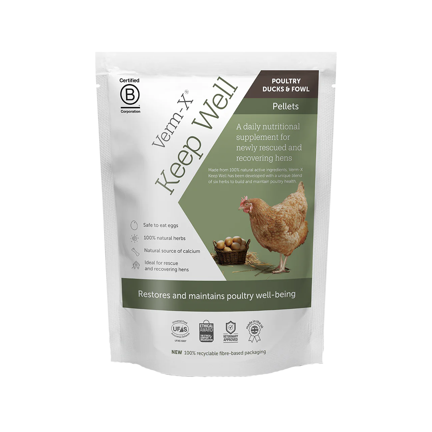 Verm-X Keep-Well für Geflügel - 750 g Verm-X Keep-Well für Geflügel - 750 g von Verm-X