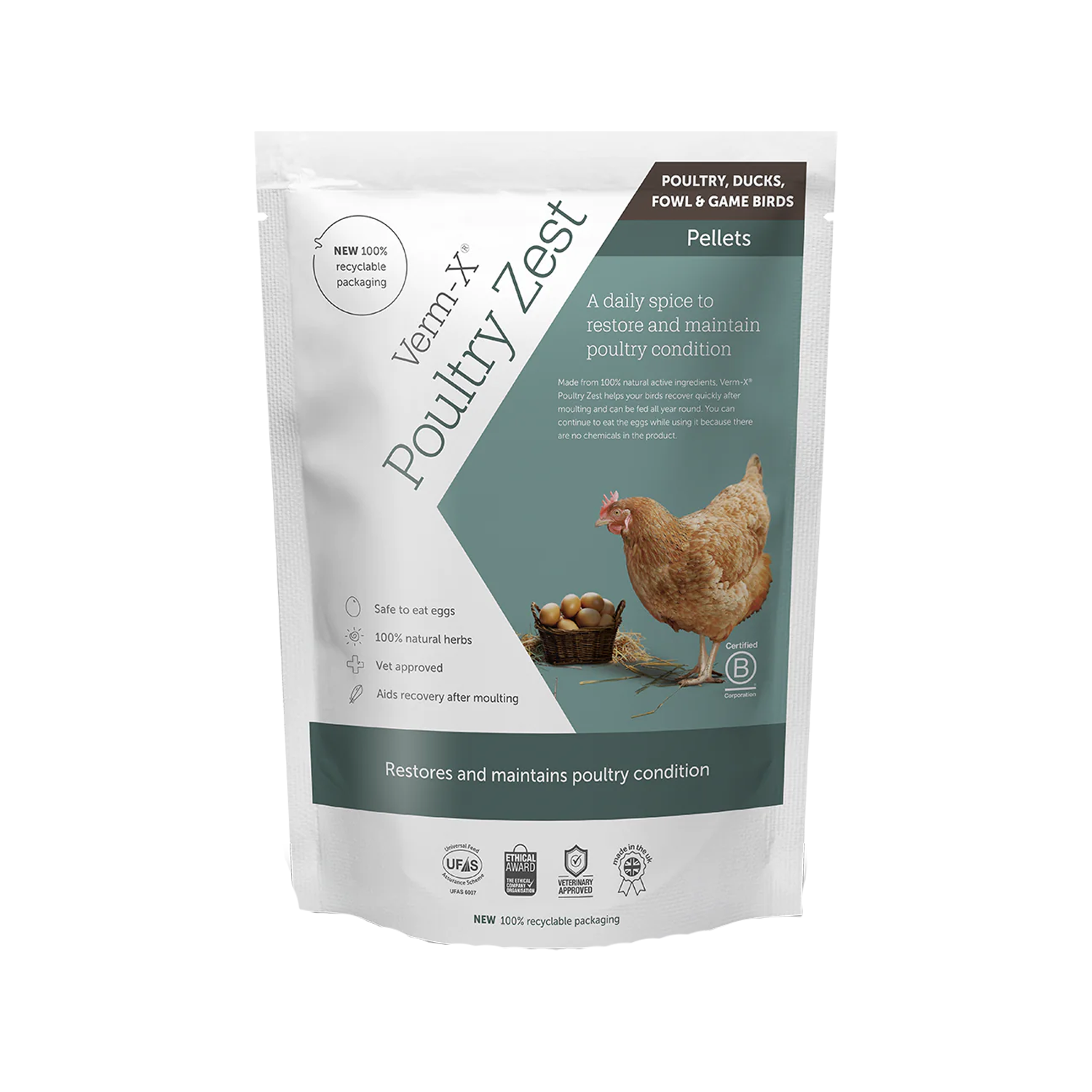 Verm-X Poultry Zest - 1,5 kg Verm-X Poultry Zest - 1,5 kg von Verm-X