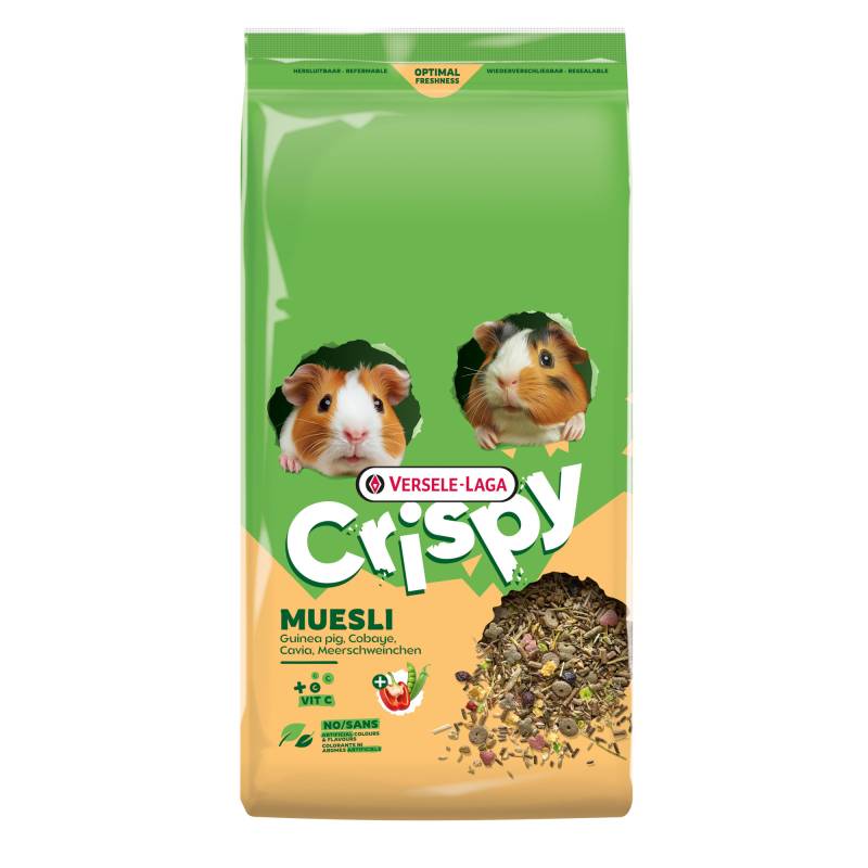 Versele-Laga Crispy Müsli Meerschweinchen - 9 kg Versele-Laga Crispy Müsli Meerschweinchen - 9 kg von Versele Laga Crispy