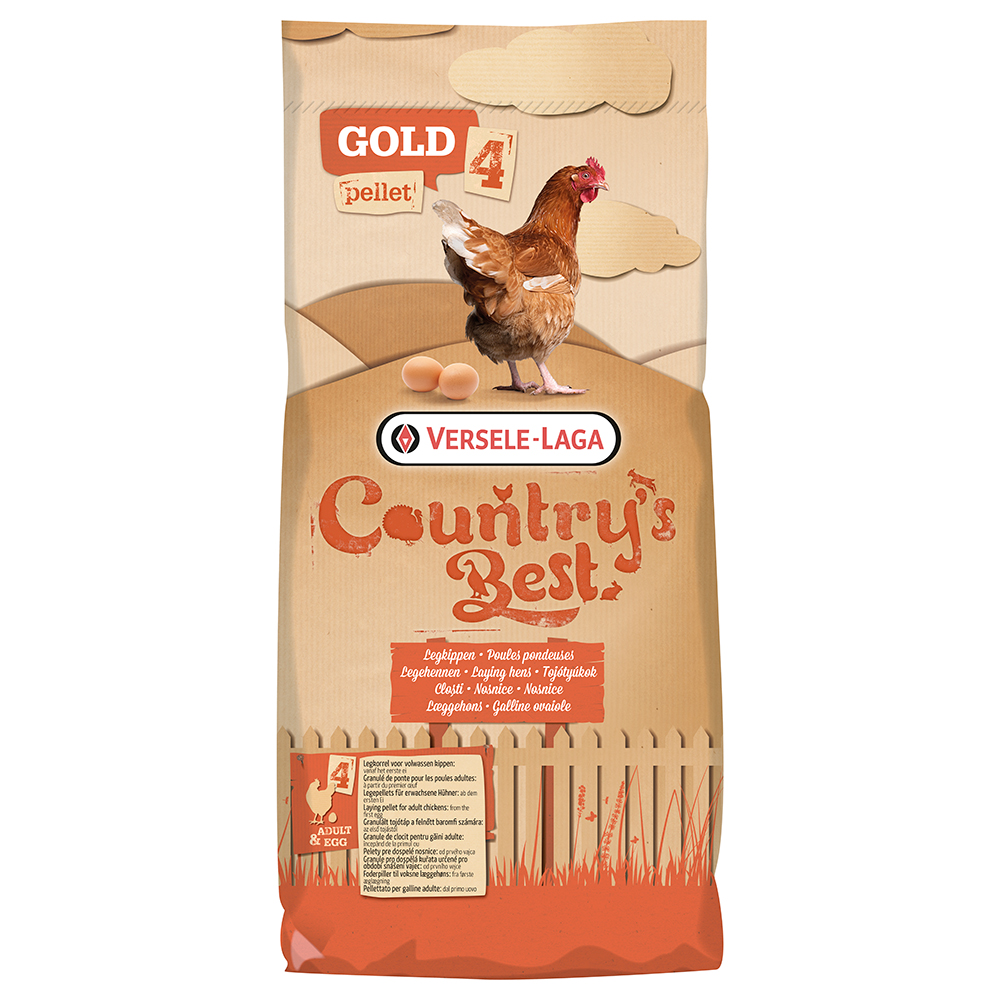 Country's Best GOLD 4 GALLICO Pellet - 20 kg Country's Best GOLD 4 GALLICO Pellet - 20 kg von Versele Laga