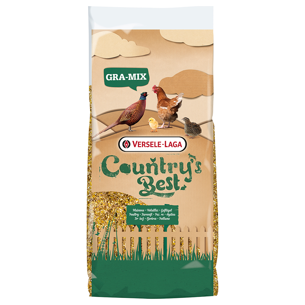 Country's Best GRA-MIX Geflügel Mix + Grit - 20 kg von Versele Laga