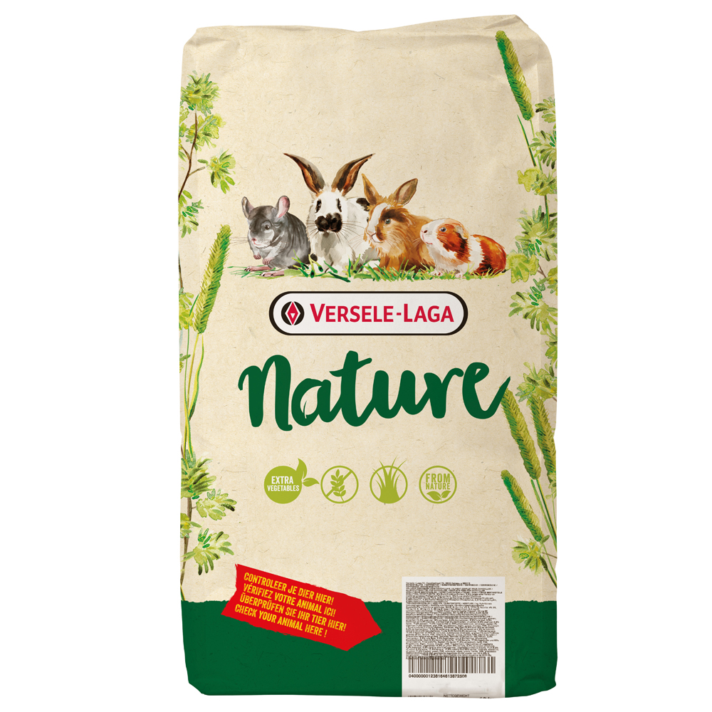 Sparpaket Versele-Laga Meerschweinchen - Nature Cavia 2 x 9 kg von Versele Laga