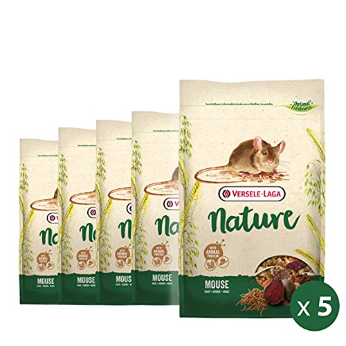 VERSELE-LAGA - Nature Mouse – Abwechslungsreiche und reich an Getreide für Mäuse – 5 x 400 g VERSELE-LAGA - Nature Mouse – Abwechslungsreiche und reich an Getreide für Mäuse – 5 x 400 g von Versele-Laga