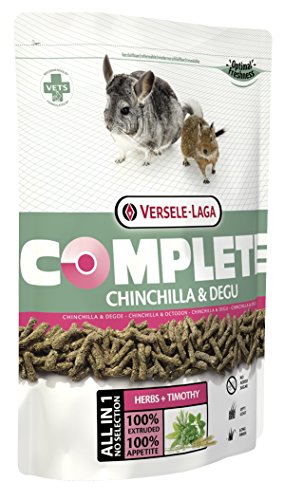Versele Laga Chinchillafutter Complete 500 g, 3er Pack (3 x 500 g) von Versele-Laga