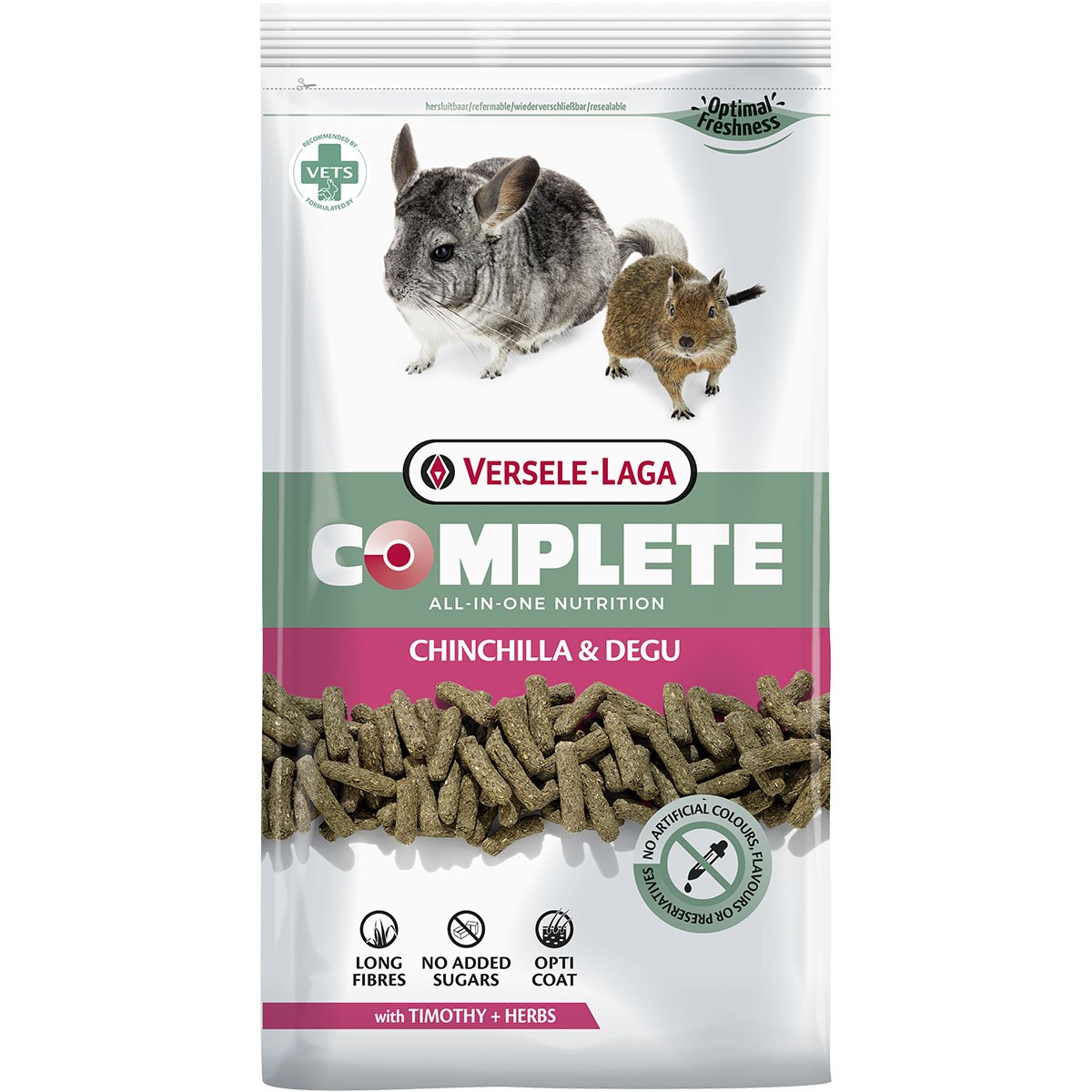 Versele Laga Complete Chinchilla & Degu 2x1,75kg Versele Laga Complete Chinchilla & Degu 2x1,75kg von Versele Laga