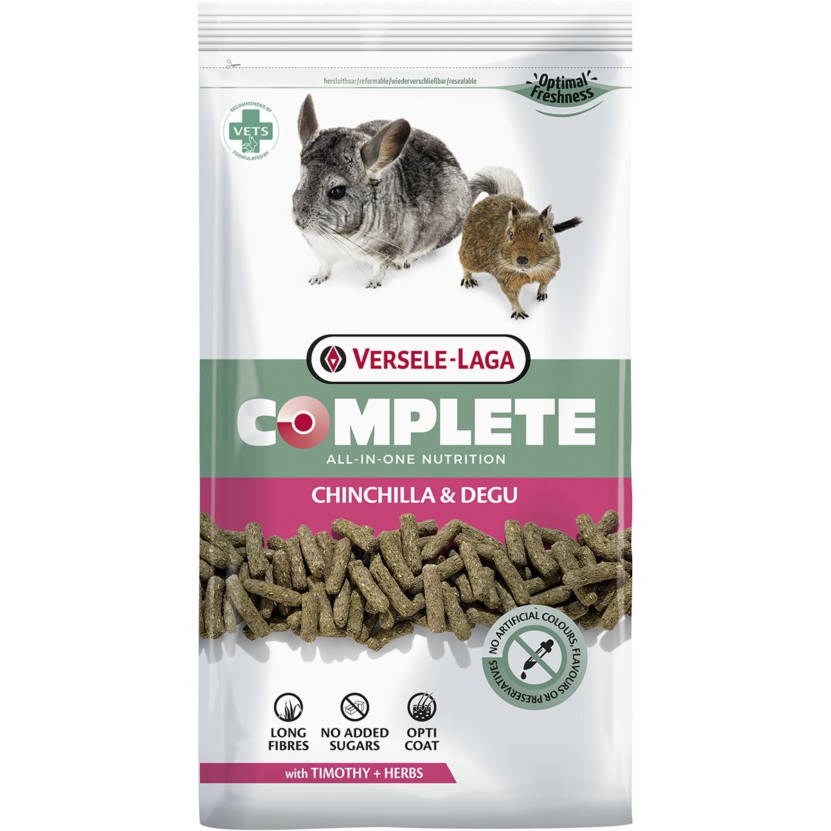 Versele Laga Complete Chinchilla & Degu 2x1,75kg von Versele Laga