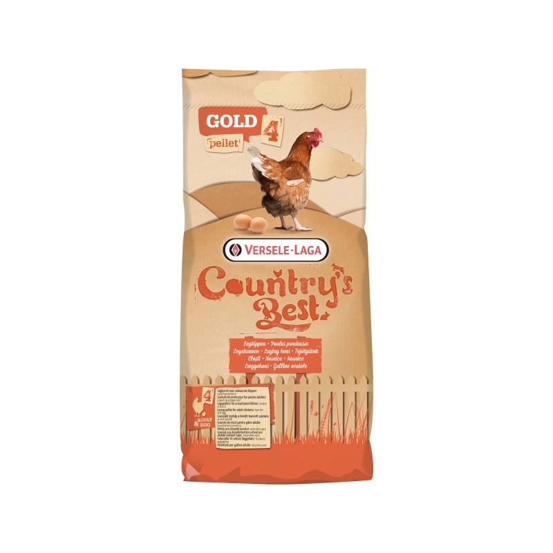 Versele-Laga Country's Best Gold 4 Gallico Pellet - 20 kg Versele-Laga Country's Best Gold 4 Gallico Pellet - 20 kg von Versele-Laga