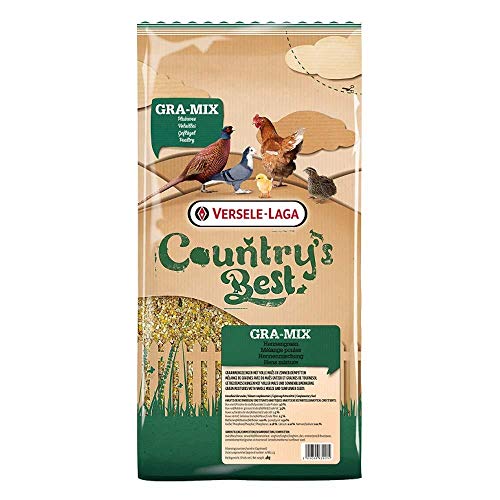 Versele Laga Countrys Best Gra-Mix Hen Mixture Hühnerfutter (4kg) (kann variieren) von Versele-Laga