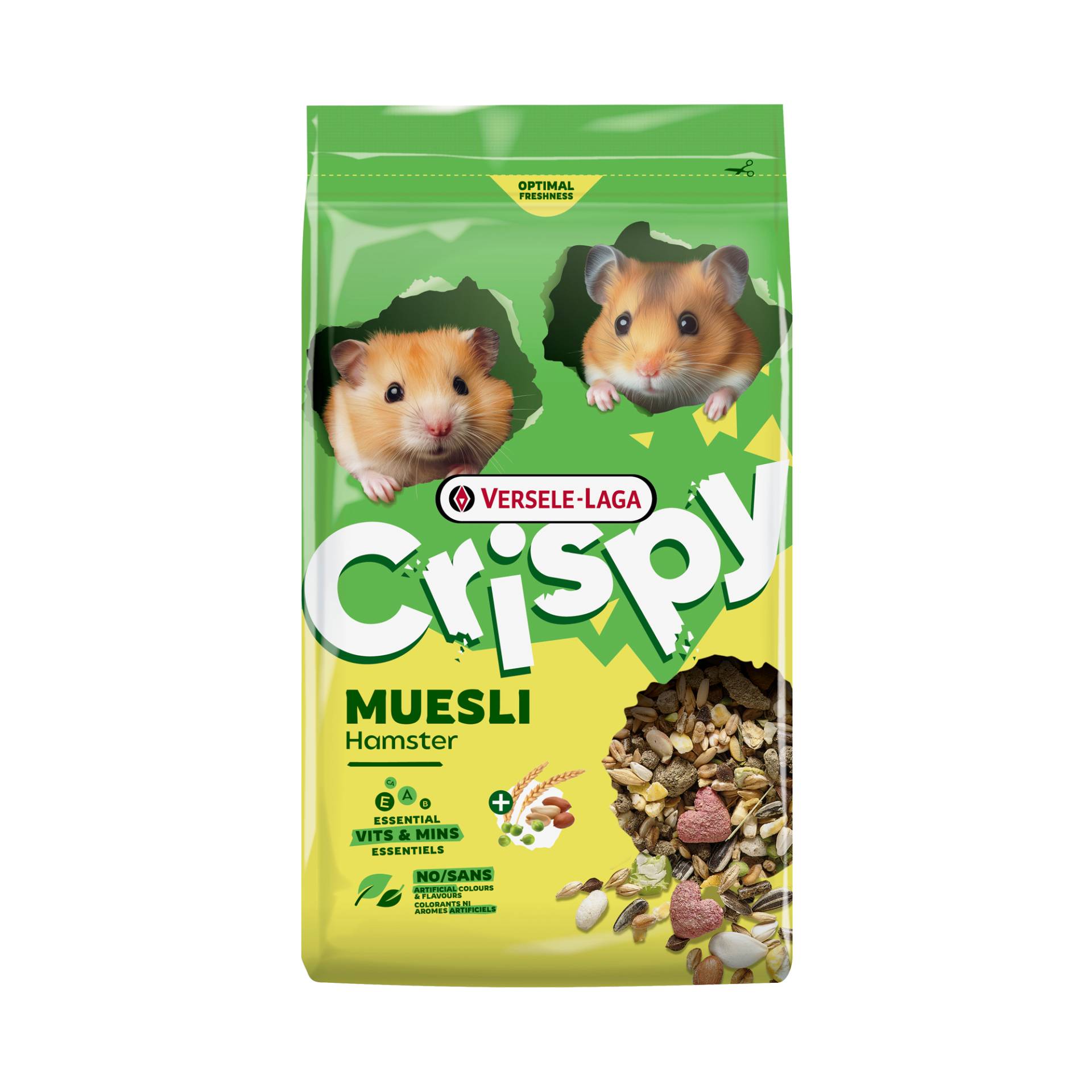 Versele-Laga Crispy Muesli Hamsterfutter - 2,5 kg von Versele-Laga