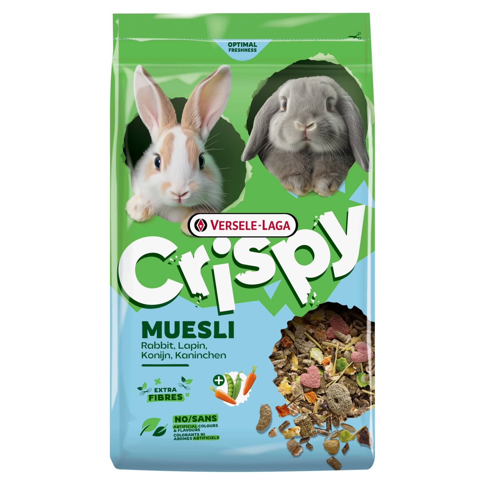 Versele-Laga Crispy Müsli Kaninchen - 2,5 kg von Versele Laga