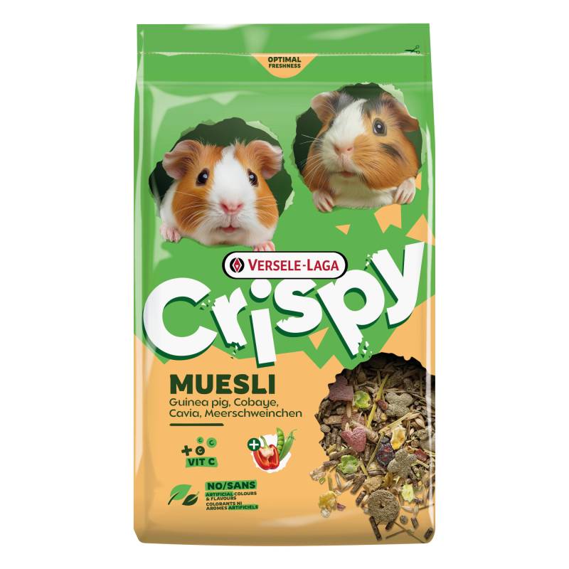 Versele-Laga Crispy Müsli Meerschweinchen - 2,5 kg Versele-Laga Crispy Müsli Meerschweinchen - 2,5 kg von Versele Laga