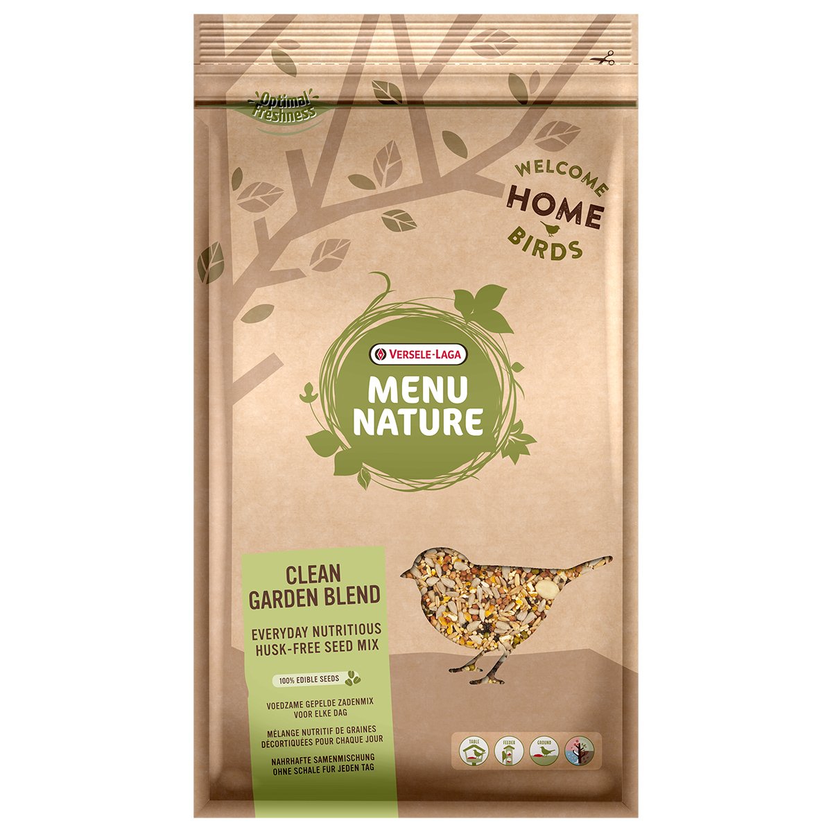 Versele Laga Menu Nature Clean garden Mischung 2,5 kg von Versele Laga