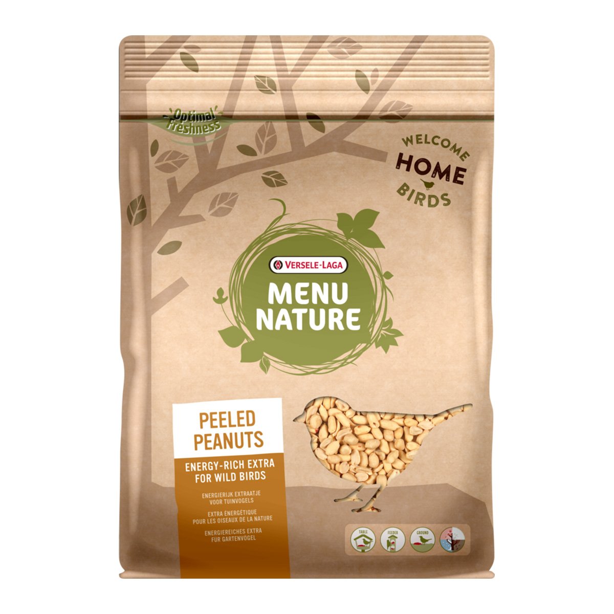 Versele Laga Menu Nature Peeled Peanuts 1kg 1kg von Versele Laga