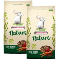Versele-Laga Nature Cuni Junior für Kaninchen 2x2,3 kg von Versele-Laga