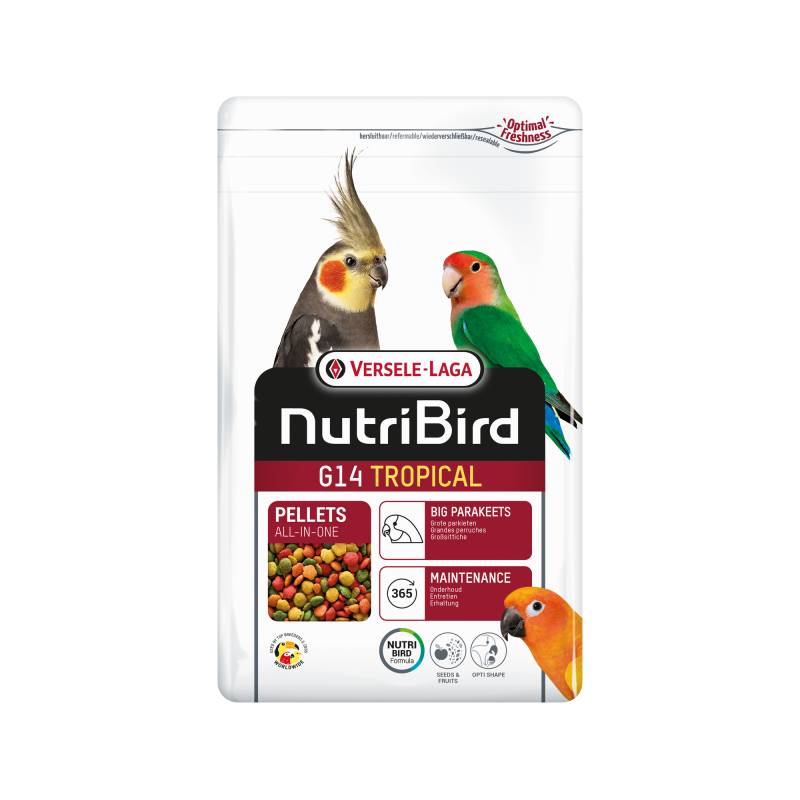 Versele-Laga NutriBird G14 Tropical Pellets - 1 kg Versele-Laga NutriBird G14 Tropical Pellets - 1 kg von Versele-Laga