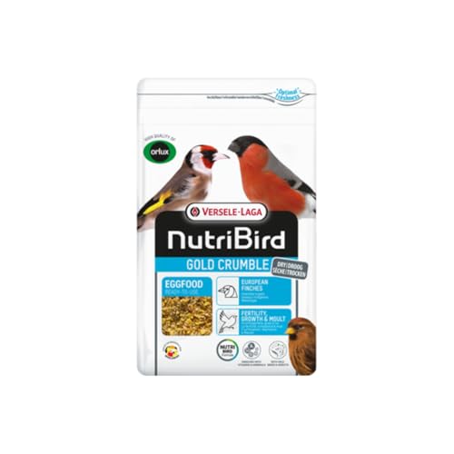 Versele-Laga NutriBird Gold Crumble Waldvögel | 800 g | Trockenes Eifutter für Waldziervögel | Mit Wildsamen, Maden und Gammarus | Mit Lysin und Methionin | Wachstum & Mauser Versele-Laga NutriBird Gold Crumble Waldvögel | 800 g | Trockenes Eifutter für Waldziervögel | Mit Wildsamen, Maden und Gammarus | Mit Lysin und Methionin | Wachstum & Mauser von Versele-Laga