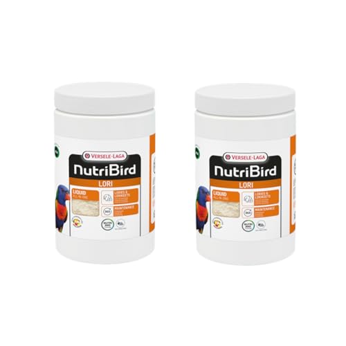 Versele-Laga NutriBird Lori | Doppelpack | 2 x 700 g | Komplettnahrung für Loris und Loriculus | Ausgewogenes Komplettfutter in Analogie zu Blumennektar und Blumenpollen Versele-Laga NutriBird Lori | Doppelpack | 2 x 700 g | Komplettnahrung für Loris und Loriculus | Ausgewogenes Komplettfutter in Analogie zu Blumennektar und Blumenpollen von Versele-Laga