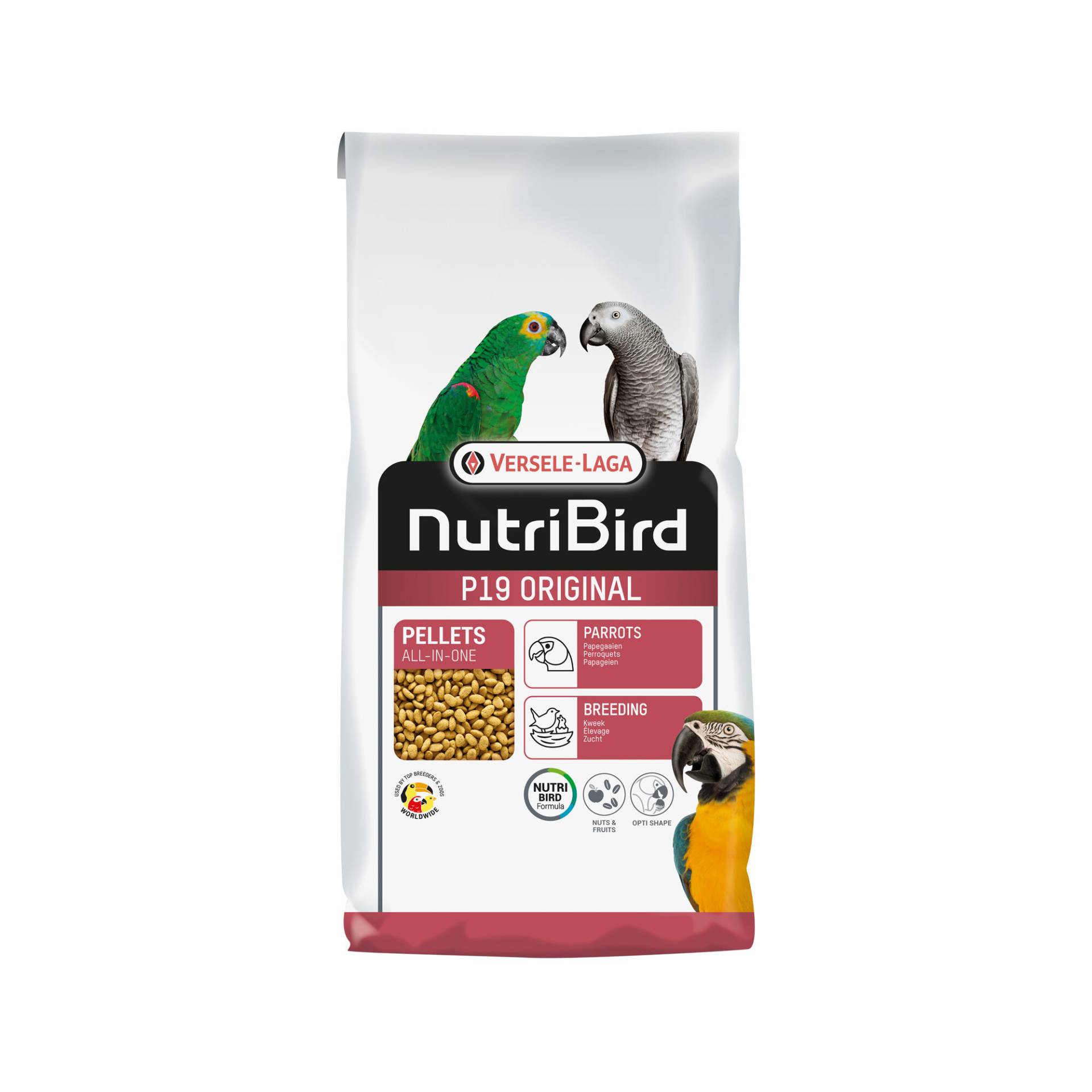 Versele-Laga NutriBird P19 Original Pellets - 10 kg von Versele-Laga