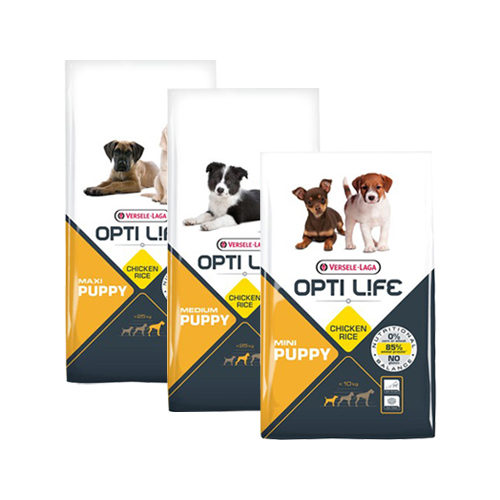 Versele-Laga Opti Life Medium Puppy Hundefutter - 12,5 kg von Versele-Laga