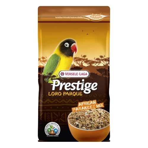 Versele-Laga Prestige Loro Parque African Parakeet Mix | 1 kg | Trockenfutter für afrikanische Großsittiche | Für eine ausgewogene und nährstoffreiche Ernährung | Saatenmix Versele-Laga Prestige Loro Parque African Parakeet Mix | 1 kg | Trockenfutter für afrikanische Großsittiche | Für eine ausgewogene und nährstoffreiche Ernährung | Saatenmix von Versele-Laga