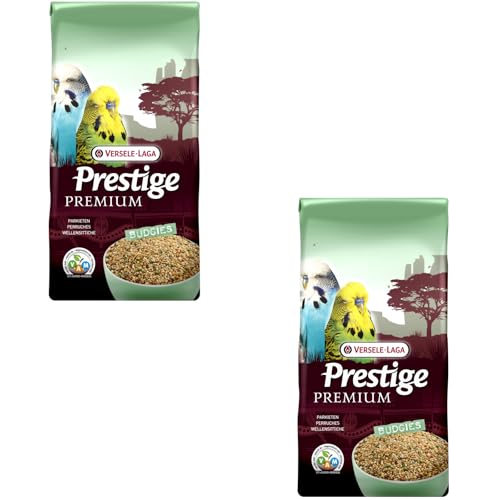 Versele-Laga Prestige Premium Budgies | Doppelpack | 2 x 800 g | Angereicherte Samenmischung mit extrudierten VAM Körnchen - Wellensittiche | Kann als Basisfutter verwendet Werden Versele-Laga Prestige Premium Budgies | Doppelpack | 2 x 800 g | Angereicherte Samenmischung mit extrudierten VAM Körnchen - Wellensittiche | Kann als Basisfutter verwendet Werden von Versele-Laga