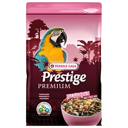 Versele-laga Prestige Premium Papageienfutter mit Vam, 2 kg, transparent Versele-laga Prestige Premium Papageienfutter mit Vam, 2 kg, transparent von Versele-Laga