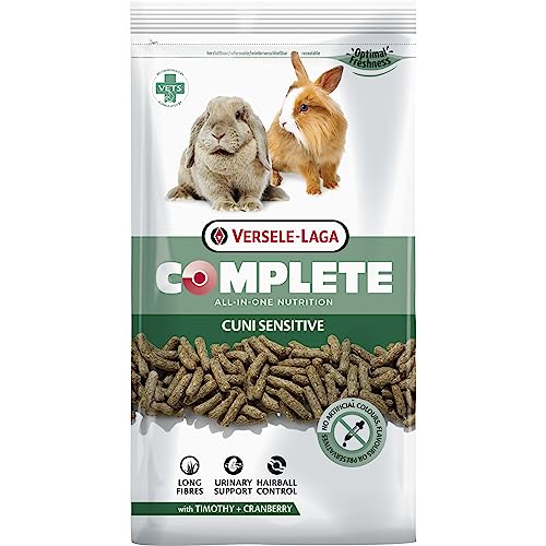 VERSELE-LAGA - Complete Cuni Sensitive - Leicht verdauliches extrudiertes Alleinfutter für empfindliche Kaninchen - 1,75kg von Versele-Laga