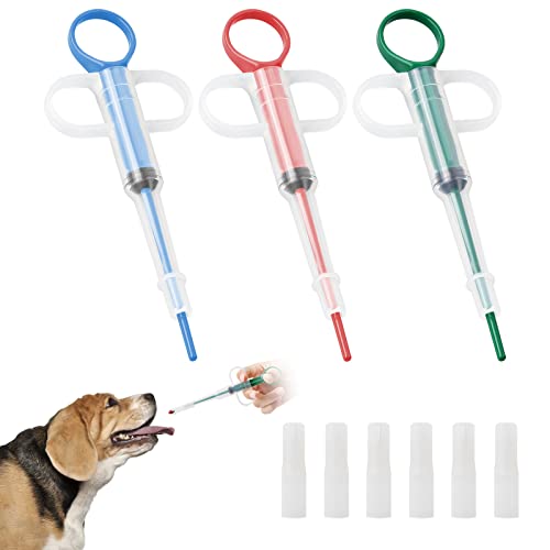 Vesaneae 3 Stücke Tablette Feeder, Haustier Medikamenten Spritze, Haustier Spritze Pet Pill Tablet Feeder, Tablette Feeder Medikamenten Feeder, Pet Pusher Spritze Tabletteneingeber für Katzen Hunde Vesaneae 3 Stücke Tablette Feeder, Haustier Medikamenten Spritze, Haustier Spritze Pet Pill Tablet Feeder, Tablette Feeder Medikamenten Feeder, Pet Pusher Spritze Tabletteneingeber für Katzen Hunde von Vesaneae