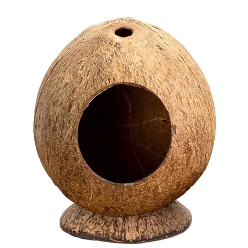 Vesidoloy Hamsterhaus | 13,5 x 12 cm Nagetierkäfig - Nagelsicherer Unterschlupf mit kippfester Basis Käfigbereicherung für Kaninchen Chinchilla und Wüstenrennmäuser von Vesidoloy