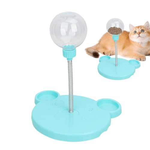 Vesidoloy Katzen-Leckerli-Spender-Spielzeug – schwingender langsamer Feeder-Ball, interaktives Katzenspielzeug, interaktives Katzen-Futterspender Haustierspielzeug, lindert Langeweile Vesidoloy Katzen-Leckerli-Spender-Spielzeug – schwingender langsamer Feeder-Ball, interaktives Katzenspielzeug, interaktives Katzen-Futterspender Haustierspielzeug, lindert Langeweile von Vesidoloy