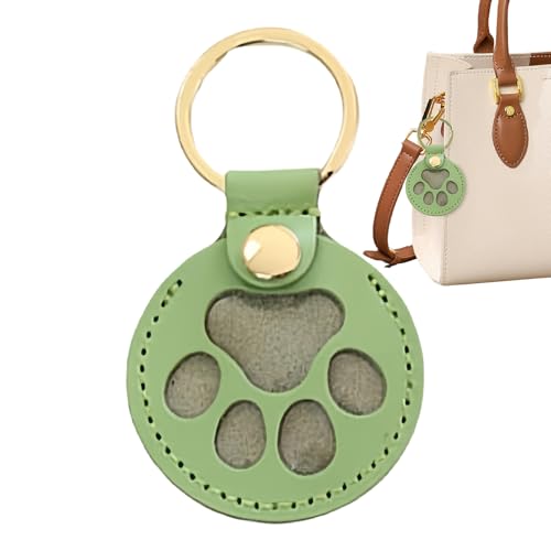 Vesidoloy Katzenhaarhalter | Charm Schlüsselhalter | Charm Anhänger Erinnerungsstück Für Zuhause Reise Zeremonie Alltag Geburtstag Geschenkidee von Vesidoloy