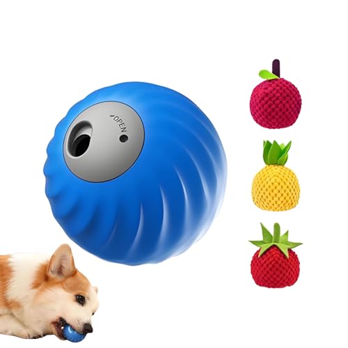 Vesidoloy Leckerli-Spielzeug für Hunde, Hunde, Kauspielzeug für Leckerlis, interaktiv, Haustiertiere, Bereicherung, Trainingsbegleiter für drinnen und draußen, Wohnzimmer, Hinterhof von Vesidoloy