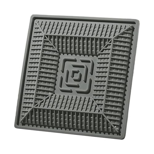 Vesidoloy Verlangsamter Futter Napf Für Katzen - Interaktives Intelligenzspielzeug für Katzen - Rutschfester Silikon Futterteppich Für Kätzchen Drinnen & Draussen Mit Interaktivem Design von Vesidoloy