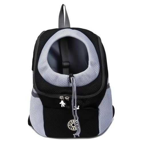 Rucksack für kleine Hunde mit verstellbaren Trägern, Oxford-Gewebe, Netz-Belüftung, reflektierende Details, ideal für Haustiere von 3–7 kg Rucksack für kleine Hunde mit verstellbaren Trägern, Oxford-Gewebe, Netz-Belüftung, reflektierende Details, ideal für Haustiere von 3–7 kg von Vestamore