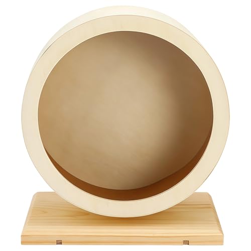 Vestamore 21,6 cm großes Holz-Trainingsrad mit Korkeinlage für Zwerghamster, ergonomisches Design, leiser Stand, fördert das Laufen und Kauen Vestamore 21,6 cm großes Holz-Trainingsrad mit Korkeinlage für Zwerghamster, ergonomisches Design, leiser Stand, fördert das Laufen und Kauen von Vestamore