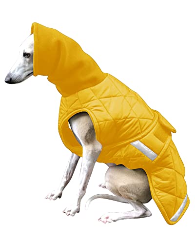 Vestione Haustiermantel, verstellbar, winddicht, für den Winter, hält warm, weiche Hundekleidung für kleine, mittelgroße und große Hunde von Vestione