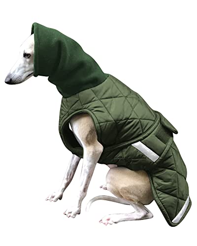 Vestione Haustiermantel, verstellbar, winddicht, für den Winter, hält warm, weiche Hundekleidung für kleine, mittelgroße und große Hunde von Vestione