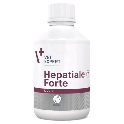VetExpert Hepatiale Forte Liquid | 250ml | Ergänzungsfuttermittel für Hunde | Kann dabei helfen die Leberfunktion bei fortgeschrittenen Funktionsstörungen zu unterstützen von VetExpert
