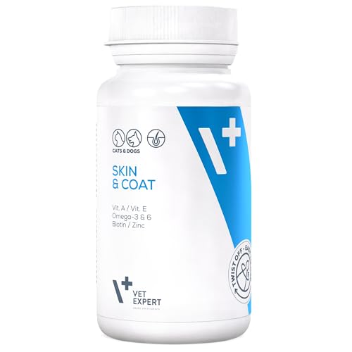 Vet Expert Skin&Coat für Hunde und Katzen bei Hautproblemen 30 Kapseln Vet Expert Skin&Coat für Hunde und Katzen bei Hautproblemen 30 Kapseln von Vet Expert
