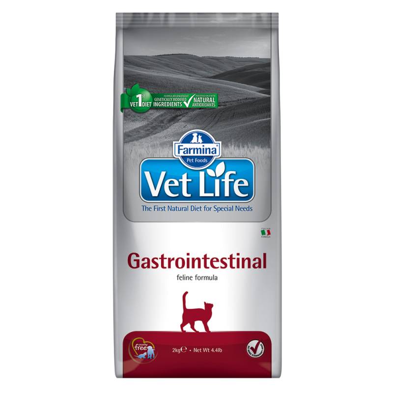 Farmina Vet Life Cat Gastro-Intestinal - Sparpaket: 3 x 2 kg von Vet Life Cat